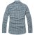 Lesmart/莱斯玛特 新款衬衫 格纹商务休闲长袖衬衣 SW13390(蓝色 39)第2张高清大图