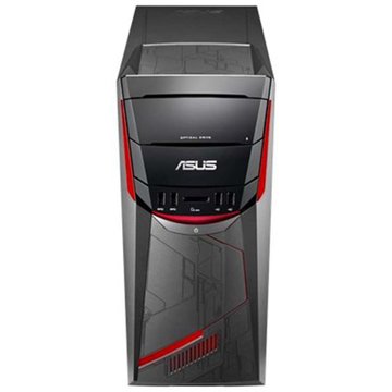 华硕（ASUS）G11飞行堡垒 台式游戏电脑主机 （I5-6400 8GB 1TB GTX950M 2G独显 DVD光驱）黑色