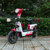 骏马电动车电瓶车新款电动自行车迷你小型成人学生电动车48V(香槟红 裸车不包邮不带电池充电器)第5张高清大图