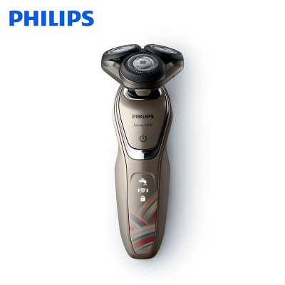 飞利浦(Philips)电动剃须刀S5088/74 故宫系列刮胡刀  三刀头全身水洗旋转式充电式快充