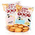 可拉奥北海道3.6牛乳饼干网红日式小圆饼 海盐原味 早餐薄脆饼干(原味 100g*6包)第8张高清大图