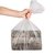 垃圾袋家用手提式加厚一次性大号学生宿舍垃圾清洁袋背心式塑料袋(加厚 背心式45*60cm/90只)第5张高清大图