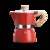 彩色意式摩卡壶特浓缩煮咖啡壶出油脂手冲咖啡器具套装家用电热炉(3人份 红 默认版本)第5张高清大图