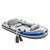 INTEX皮划艇冲锋舟钓鱼船充气船厚橡皮艇耐磨气垫船2人3人4人(升级海鹰三人船【基本套餐】)第2张高清大图