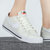 NIKE耐克女鞋子 春季新款COURT 运动鞋复古时尚耐磨舒适透气休闲鞋板鞋CZ0294-101(白色 37.5)第6张高清大图