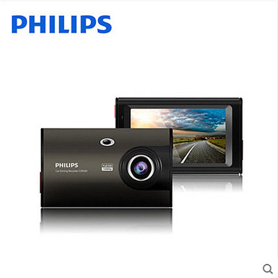 飞利浦（PHILIPS）CVR500行车记录仪全高清1080P 3.0触摸屏 一键锁定视频