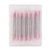 优家（UPLUS）粉色圆头尖头彩纸轴多功能化妆清洁双头棉签100支单支独立包装（盒装 耳鼻清洁棉棒）第2张高清大图