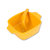 极牛环保安全可降解玉米型PLA儿童训练餐具欧美双重认证套装(橙色1 碗勺两件套)第4张高清大图