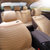 Mubo牧宝2015冬季新款五座通用汽车坐垫 保暖舒适 汽车坐垫KBY-W1506(米色)第3张高清大图