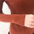 某织造 韩版百搭时尚修身基础针织打底衫ZHH60003(焦糖色 均码)第3张高清大图