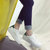 2017春季新款学生小白鞋 厚底休闲运动跑步鞋韩版板鞋松糕鞋女潮(黑色 36)第4张高清大图