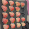 白草莓淡雪白色草莓礼盒新鲜白雪公主奶油牛奶草莓情人节礼物水果丹东东港(生鲜储存温度 1000g礼盒装)