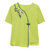 新款妈妈上衣薄款洋气中老年人夏装棉麻套装气质中年女士短袖t恤(粉红色 4XL建议（135-145）斤)第4张高清大图