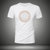 欧洲站美杜莎夏季2020新款潮流牌男士丝光棉烫钻短袖T恤大码体恤.(L 白色)第5张高清大图