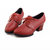 羽陌伦诗 英伦风复古单鞋尖头系带纯色浅口中跟粗跟单鞋 R220(红色 36)第3张高清大图