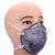 3M 口罩 8247 R95 活性炭层有机蒸气异味及颗粒物防护口罩 20只/盒第4张高清大图