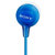 索尼（SONY）MDR-EX15AP 入耳式智能手机通话耳机（蓝色） 简易一键式多功能按钮 兼容苹果、安卓系统 可接听电话第4张高清大图