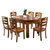 <定制家具>全实木餐桌椅木轨中式折叠餐桌(胡桃色)第4张高清大图