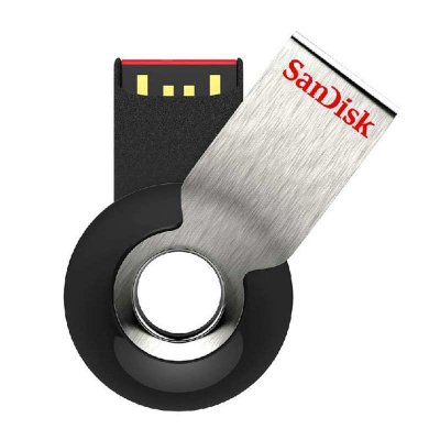 SanDisk/闪迪 酷轮 CZ58 8GB U盘 银黑色