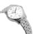 天梭/Tissot手表 力洛克系列 钢带机械女表T41.1.183.33(银壳白纹白带 钢带)第3张高清大图