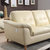 左右真皮沙发现代简约时尚大小户型客厅沙发组合实木家具 DZY6008(C1012青灰色 四人位)第3张高清大图