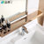 品典卫浴柜 现代简约橡木纹不锈钢整体浴室柜 洗手脸盆浴柜 B162(B162 100cm（二门二抽）)第4张高清大图