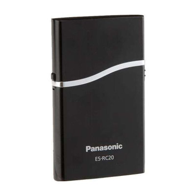 松下（Panasonic）ES-RC20-K405 电动剃须刀 商旅时尚 随身酷品 便携小巧 超薄机身(黑色 个人护理)