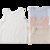 Petitkami2021夏季儿童婴儿新款男女宝斑马烧花系列背心睡衣内衣(110 粉色)第8张高清大图