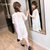 CaldiceKris（中国CK）女童白色蕾丝镂空连衣裙CK-FS3442(白色 160)第3张高清大图