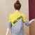 夏季防紫外线防晒衣女长袖2022新款女士短款宽松透气薄款开衫夹克(黄色 S【建议70-90斤】)第4张高清大图
