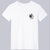 夏季潮修身棉半袖加大码男装男士圆领休闲短袖打底衫T恤衫 R226(3XL 1996白色)第5张高清大图