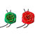 梦克拉Mkela 玫瑰花胸针镀金鲜玫瑰花胸针(绿玫瑰)第2张高清大图