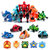 猪猪侠之竞速小英雄变形玩具三变赛车摩托车竞速球男孩儿童玩具(【三变系列套装】—超人强—哒哒 默认版本)第3张高清大图