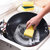 洗碗海绵擦百洁布清洁刷纳米魔力擦碗洗锅神器刷锅刷碗海绵洗碗布(黄色)第2张高清大图