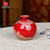欧式陶瓷花瓶摆件 小花瓶干花水培花器不含底座(8cm红结晶)第4张高清大图
