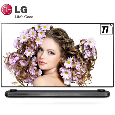 LG彩电 OLED77W7P 77英寸 4K高清智能 液晶电视 平板电视 网络高清玺印壁纸电视 客厅电视