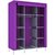 家世比（homebi）HBY141108D-2简易布衣柜（紫色）第2张高清大图