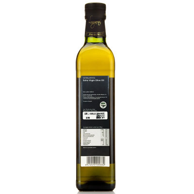 包邮 17年产兰格维特西班牙原装进口500ml 初榨橄榄油食用油