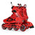 美洲狮（COUGAR）溜冰鞋直排轮轮滑鞋成年男女旱冰鞋休闲滑冰鞋刷街(红魔 单鞋 45)第5张高清大图