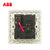 ABB开关插座面板德逸系列金色86型16A三孔一开带开关插座空调插座AE228-PG第4张高清大图