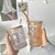 复古太阳花玻璃杯带盖带吸管咖啡杯高颜值ins风浮雕家用喝水杯子(透明单杯-矮款【送吸管+吸管刷】)第3张高清大图