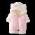婴儿冬季加绒加厚连体衣外出抱衣男女宝宝新品上市(100cm 红色)第5张高清大图