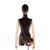 COACH 蔻驰 奢侈品 女士专柜款山茶花系列黑棕拼色人造革配皮单肩斜挎链条包(C2462 B4NQ4)第9张高清大图