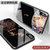 苹果6手机壳iPhone6plus彩边玻璃壳苹果6S保护套防摔全包iphone6Splus中国风男女新款(02黑色 苹果6p/6Sp 5.5英寸)第3张高清大图