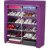 超大多功能二合一六层鞋柜HBY0606TS(紫色)第2张高清大图