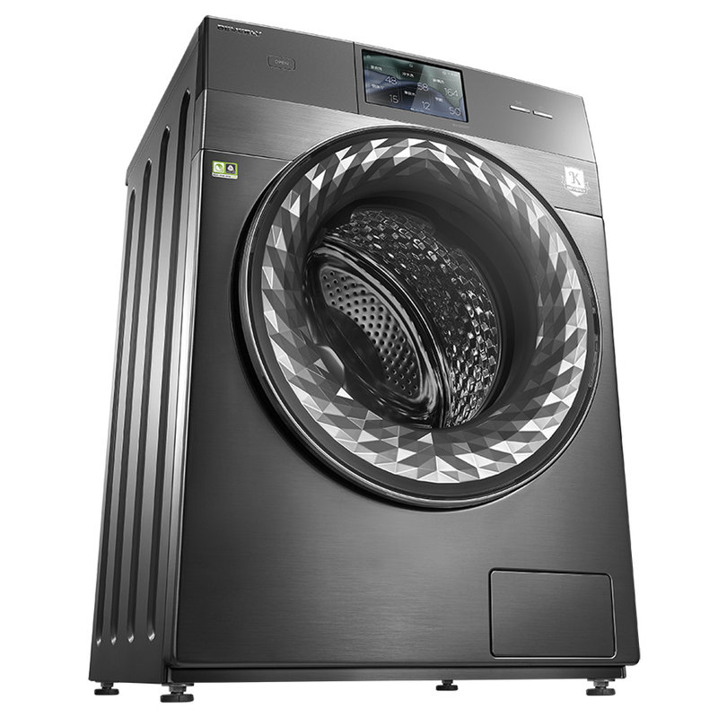 小天鹅(littleswan) bvl1d100tt 10公斤 滚筒洗衣机 比佛利 金属钛