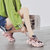 老爹鞋子女2021秋季新款透气韩版运动鞋ins厚底学生跑步女鞋(粉色 35)第2张高清大图