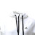 阿迪达斯外套女2017春秋新款运动服针织长袖夹克连帽休闲外套BK7676(BK7676 XL)第4张高清大图