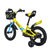 xds喜德盛儿童自行车 喜德盛童车小骑士男女童车2-7岁铝合金车架辅助轮单车(黄色 16英寸（适合身高105-120mm）)第5张高清大图