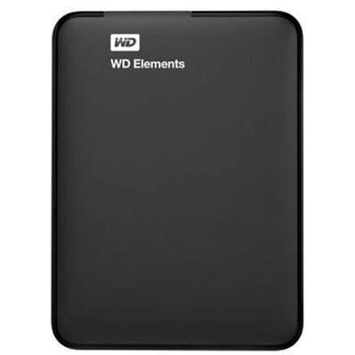 西部数据（WD） Elements 新元素系列 2.5英寸 USB3.0 移动硬盘(1TB)